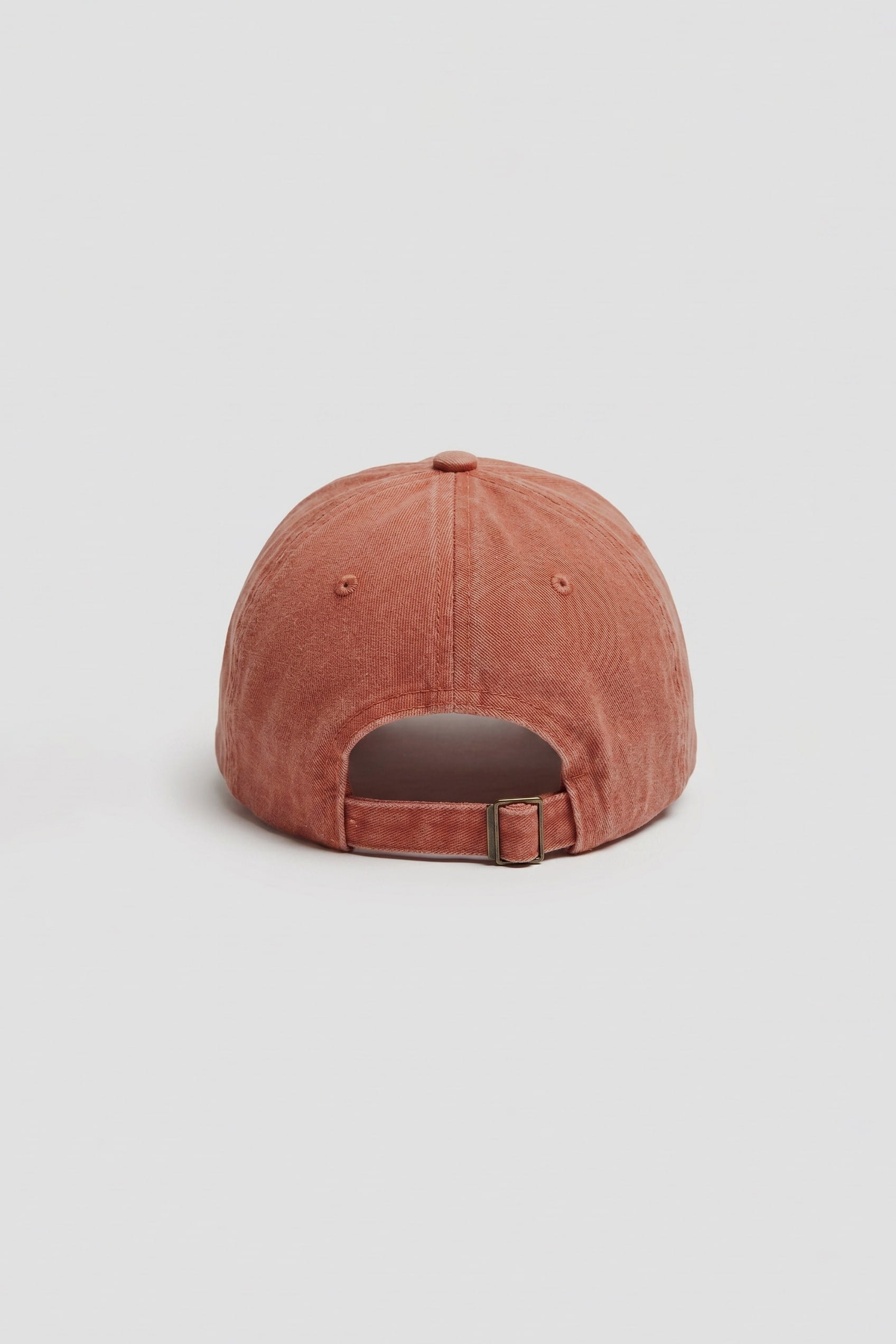 Unisex Basic Yıkamalı Beyzbol Şapka Turuncu