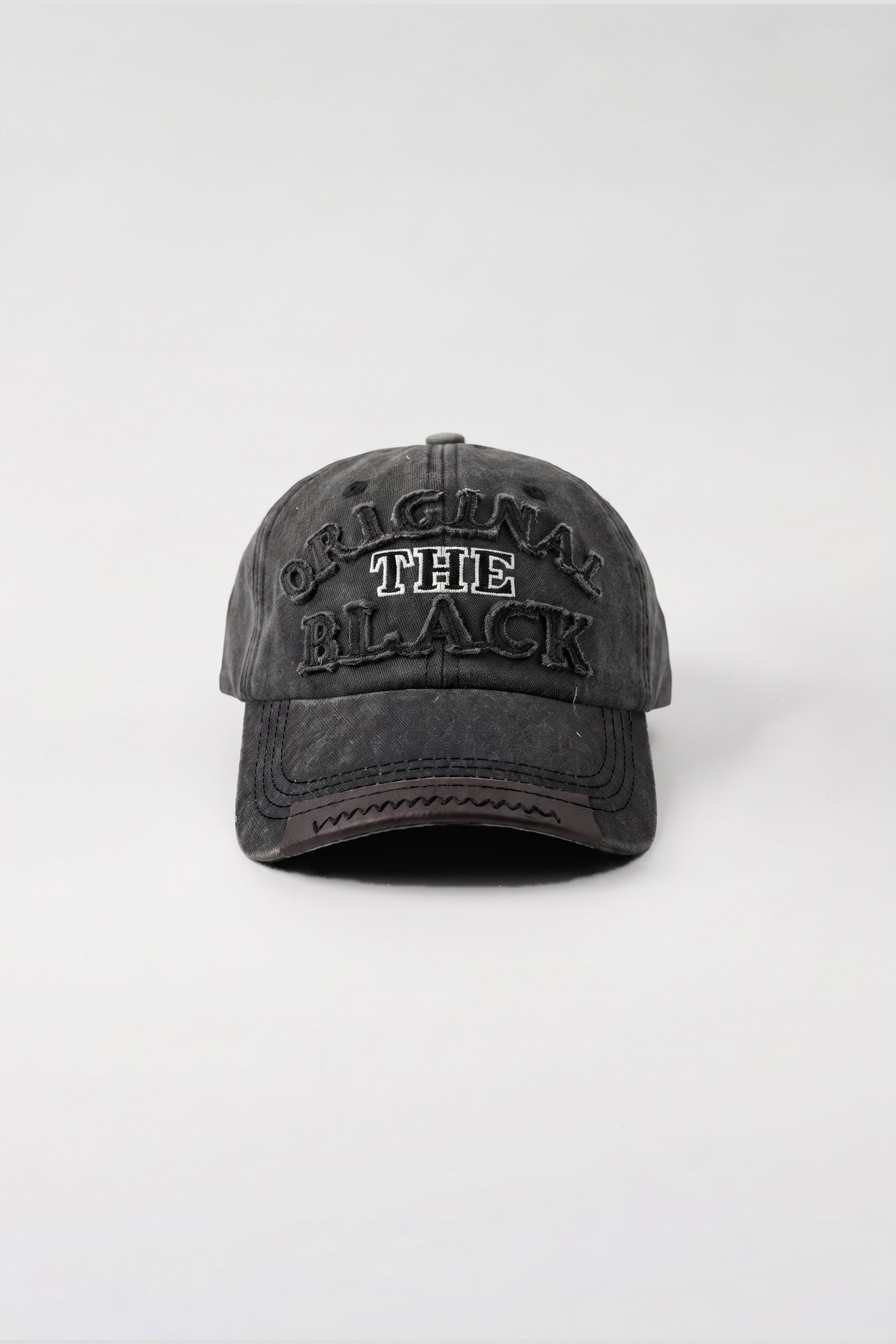 Unisex Original Nakışlı Yıkamalı Beyzbol Şapka Antrasit