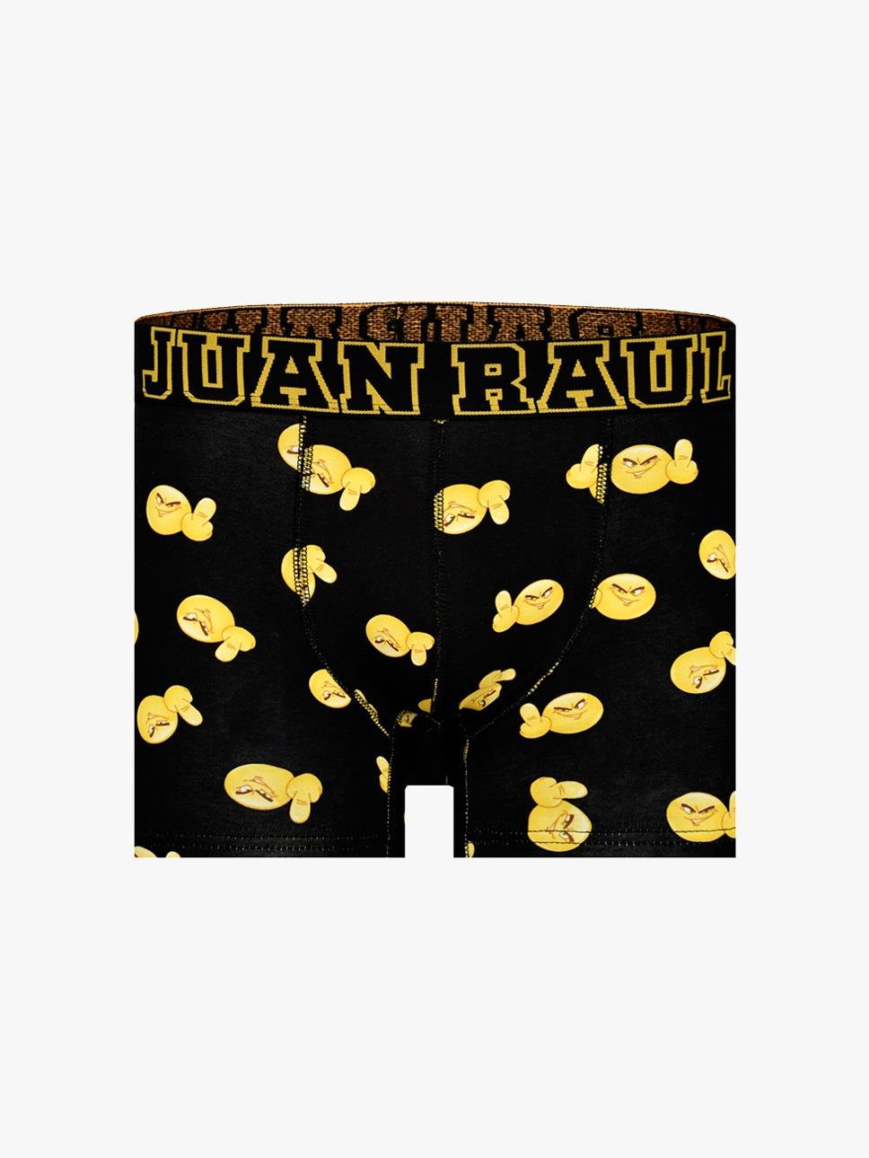 Emoji Desenli Boxer Siyah