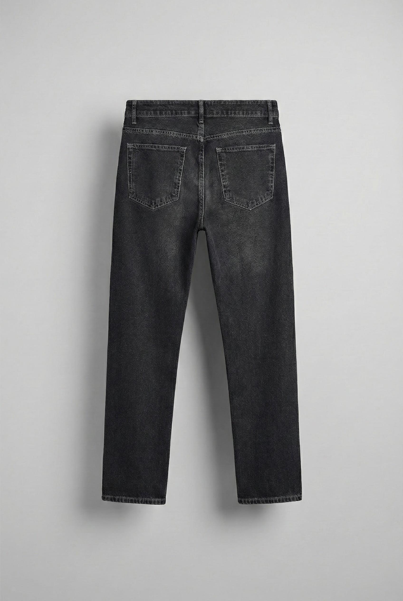 Erkek Baggy Fit Jean Siyah