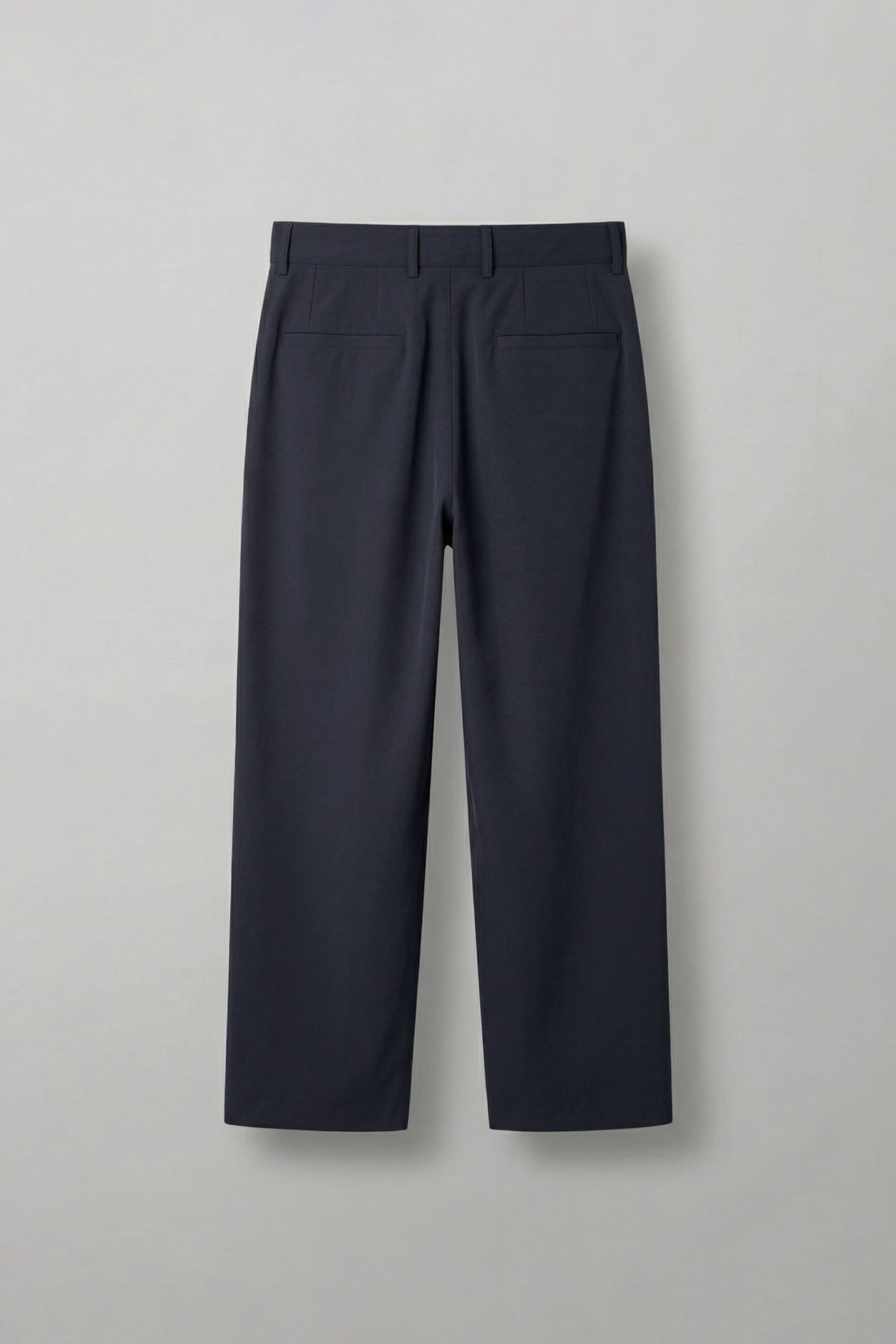 Erkek Baggy Fit Pileli Esnek Pantolon Lacivert