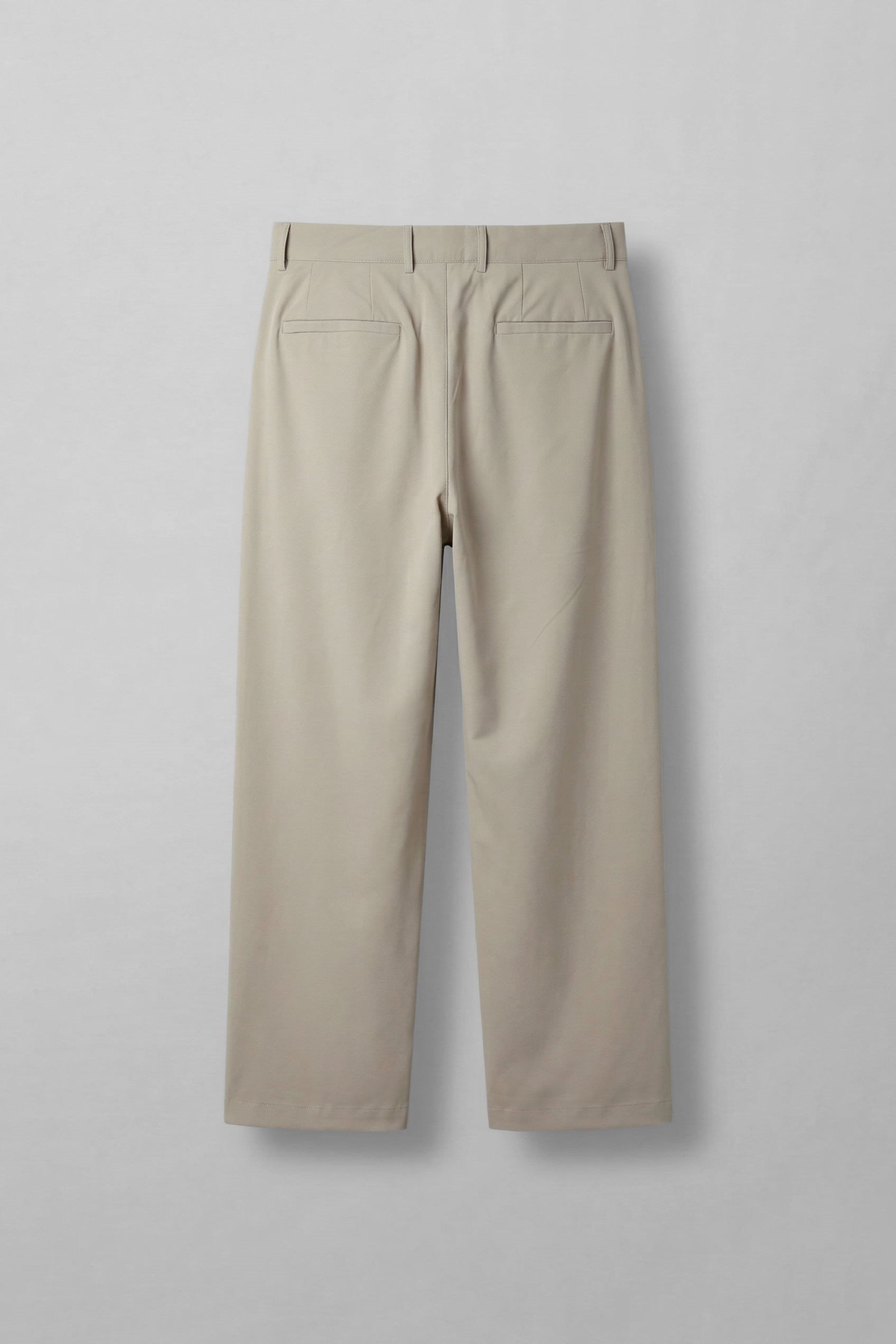 Erkek Baggy Fit Pileli Esnek Pantolon Bej
