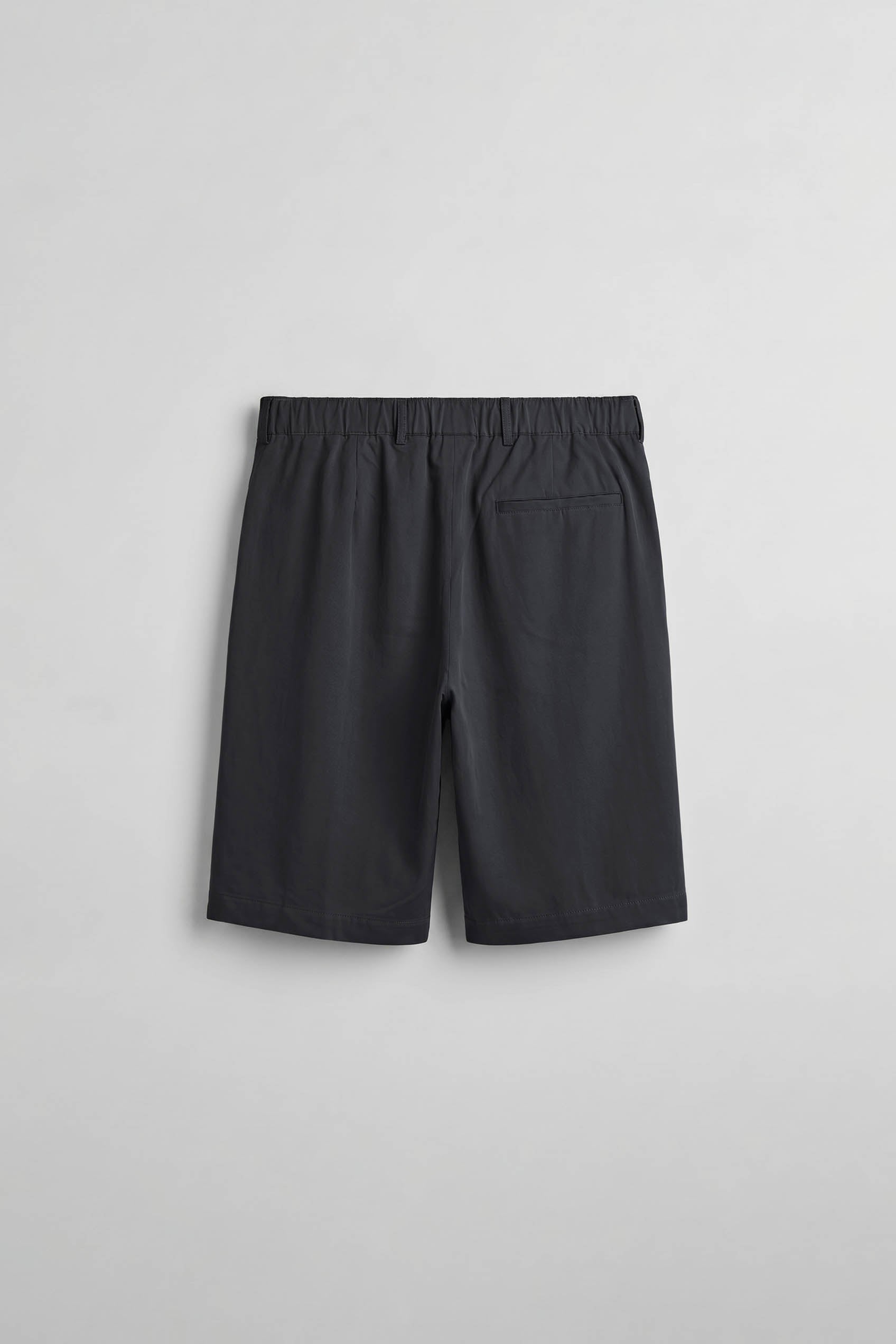 Erkek Baggy Kesim Modal Karışımlı Şort Siyah