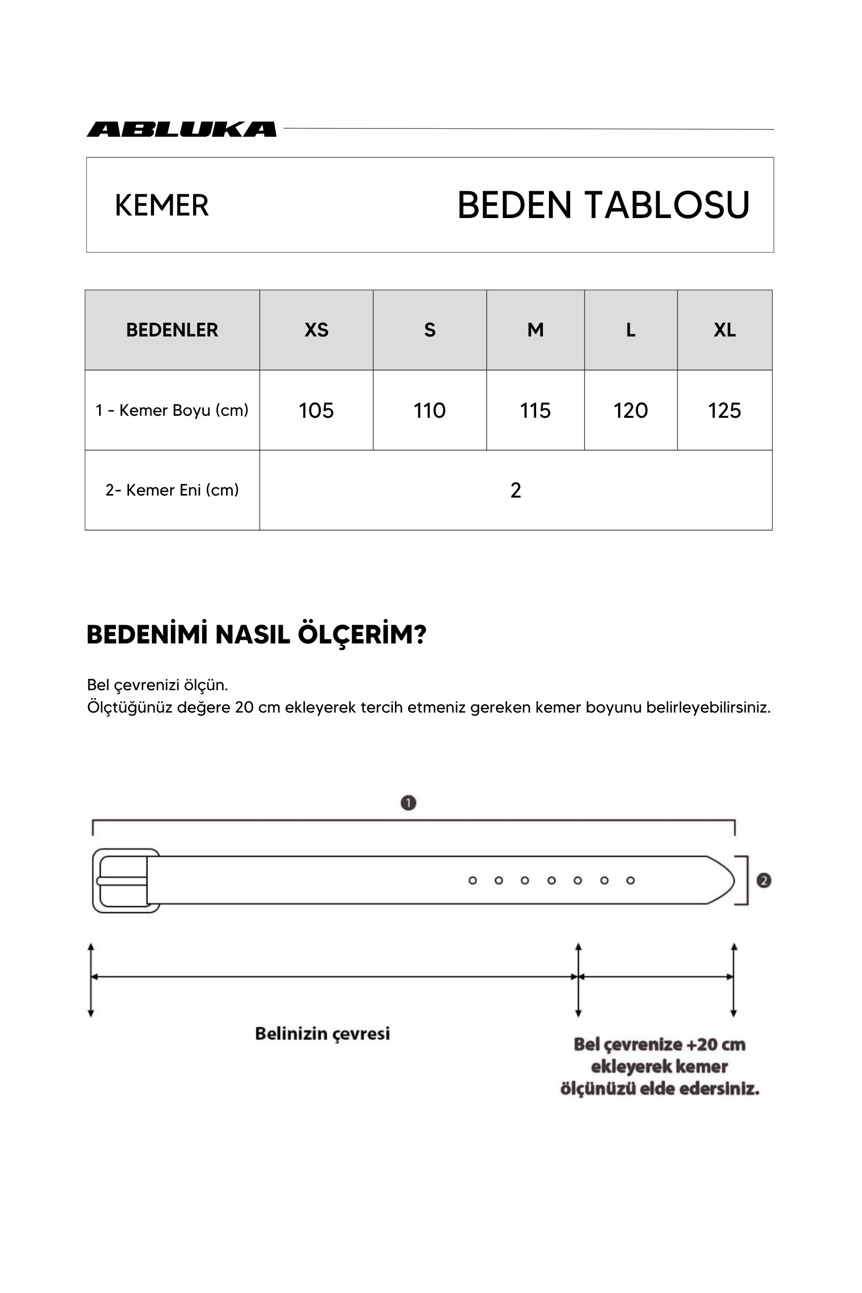 Erkek Klasik 4 Cm Kemer Kahve