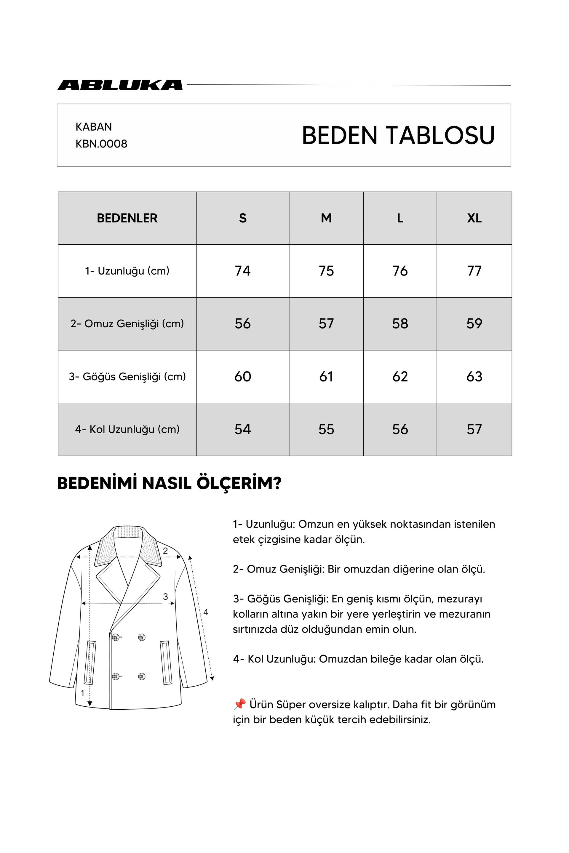 Erkek Oversize Kruvaze Kaban Koyu Kahve