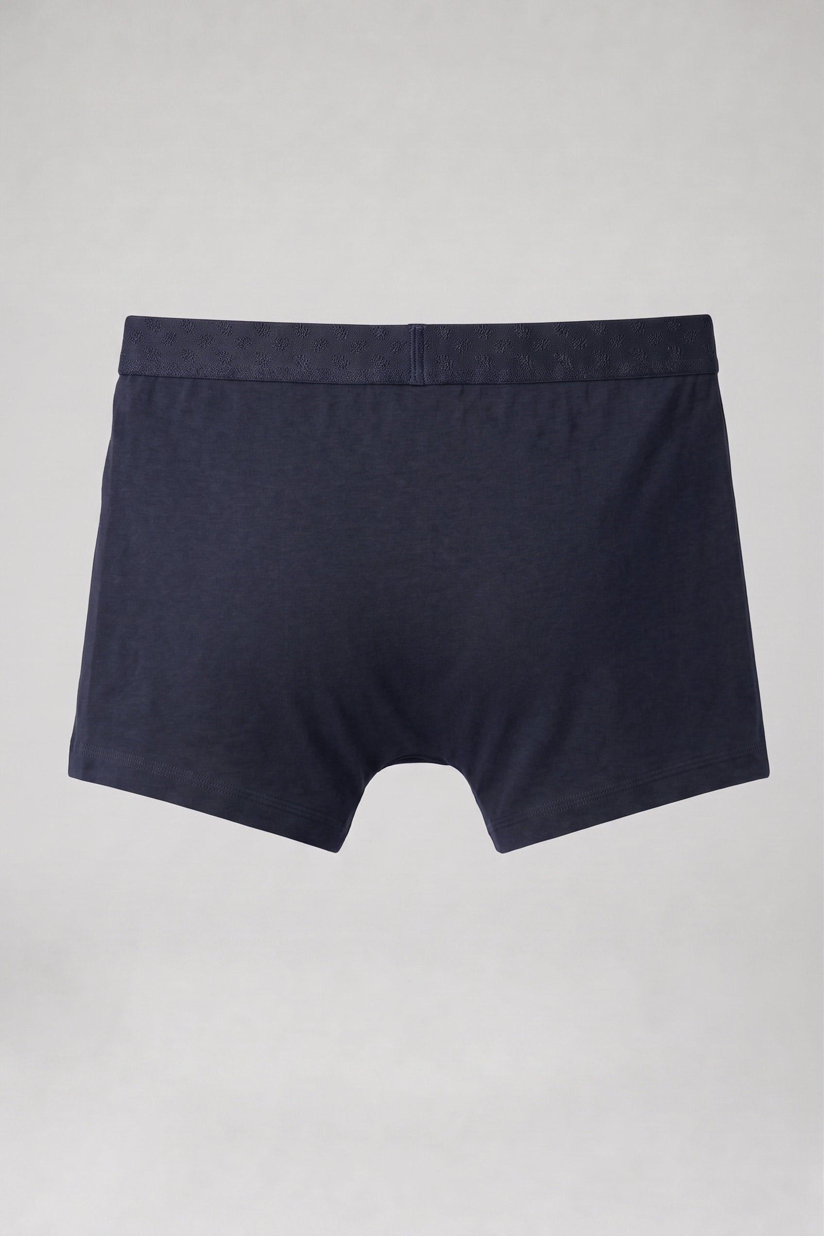Erkek Pamuklu Modal Lastikli Boxer Lacivert