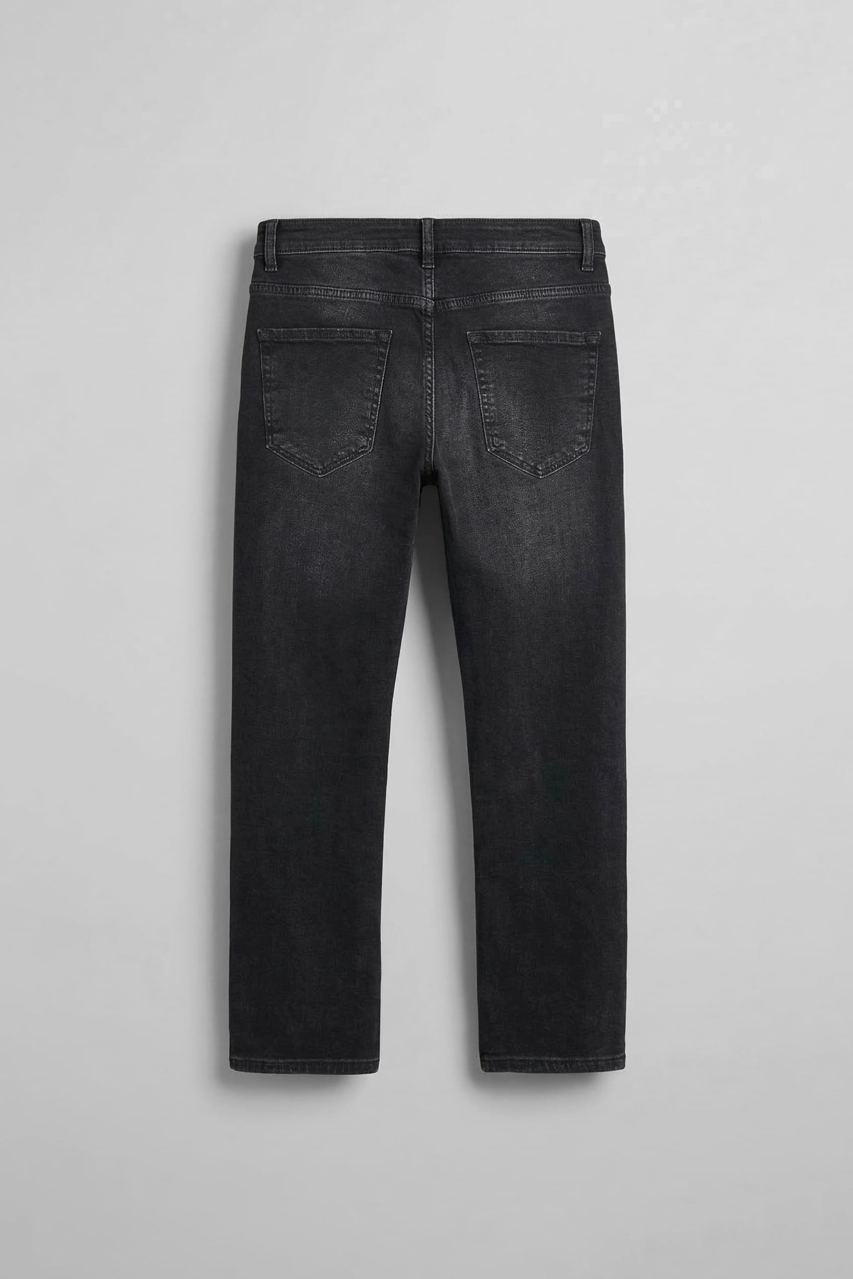 Erkek Regular Fit Basic Jean Pantolon Siyah