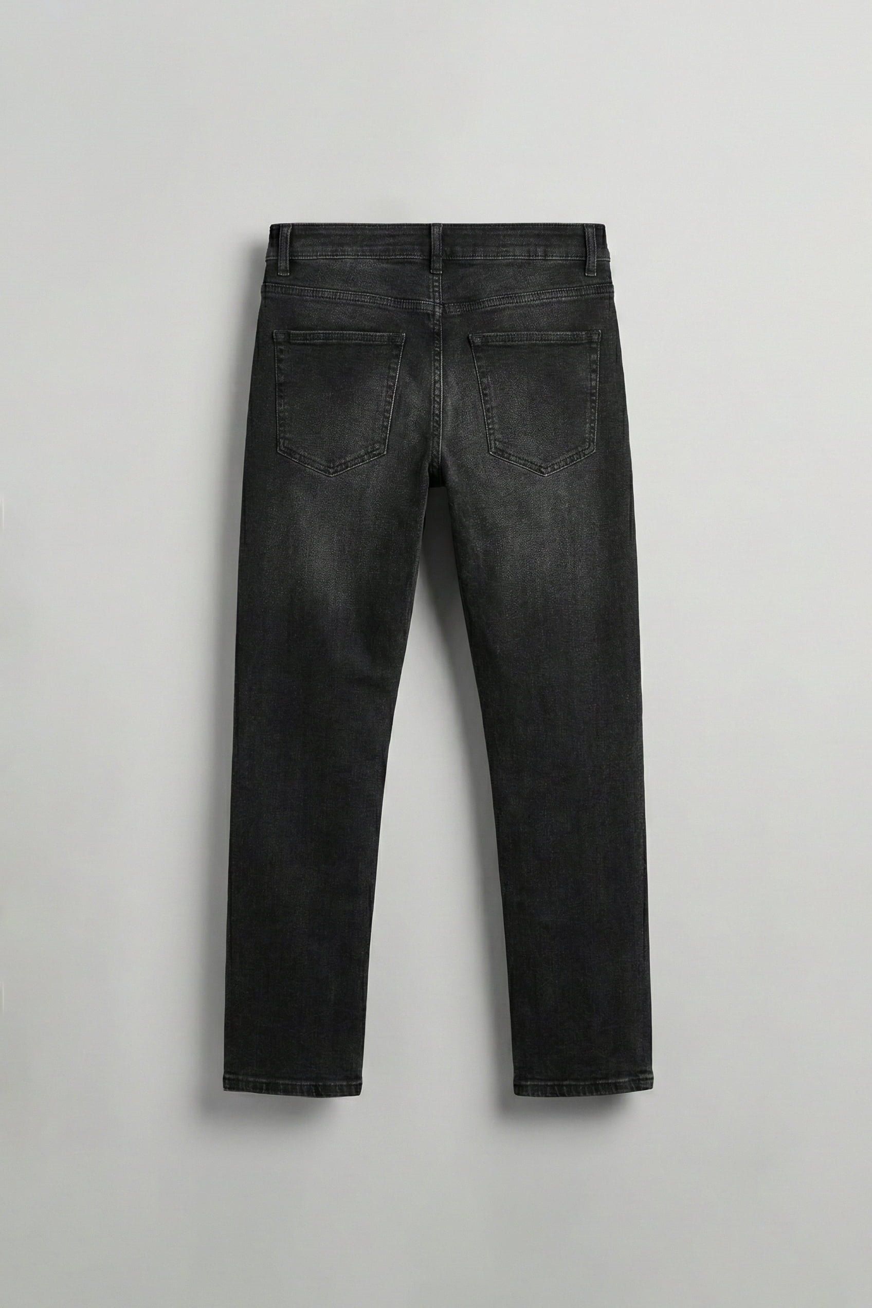 Erkek Regular Fit Basic Pamuklu Jean Pantolon Siyah