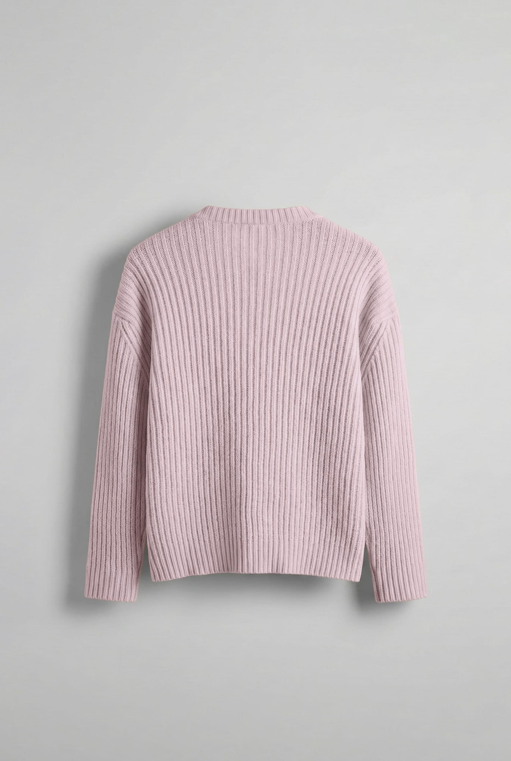 Erkek Regular Fit Kazak Pudra