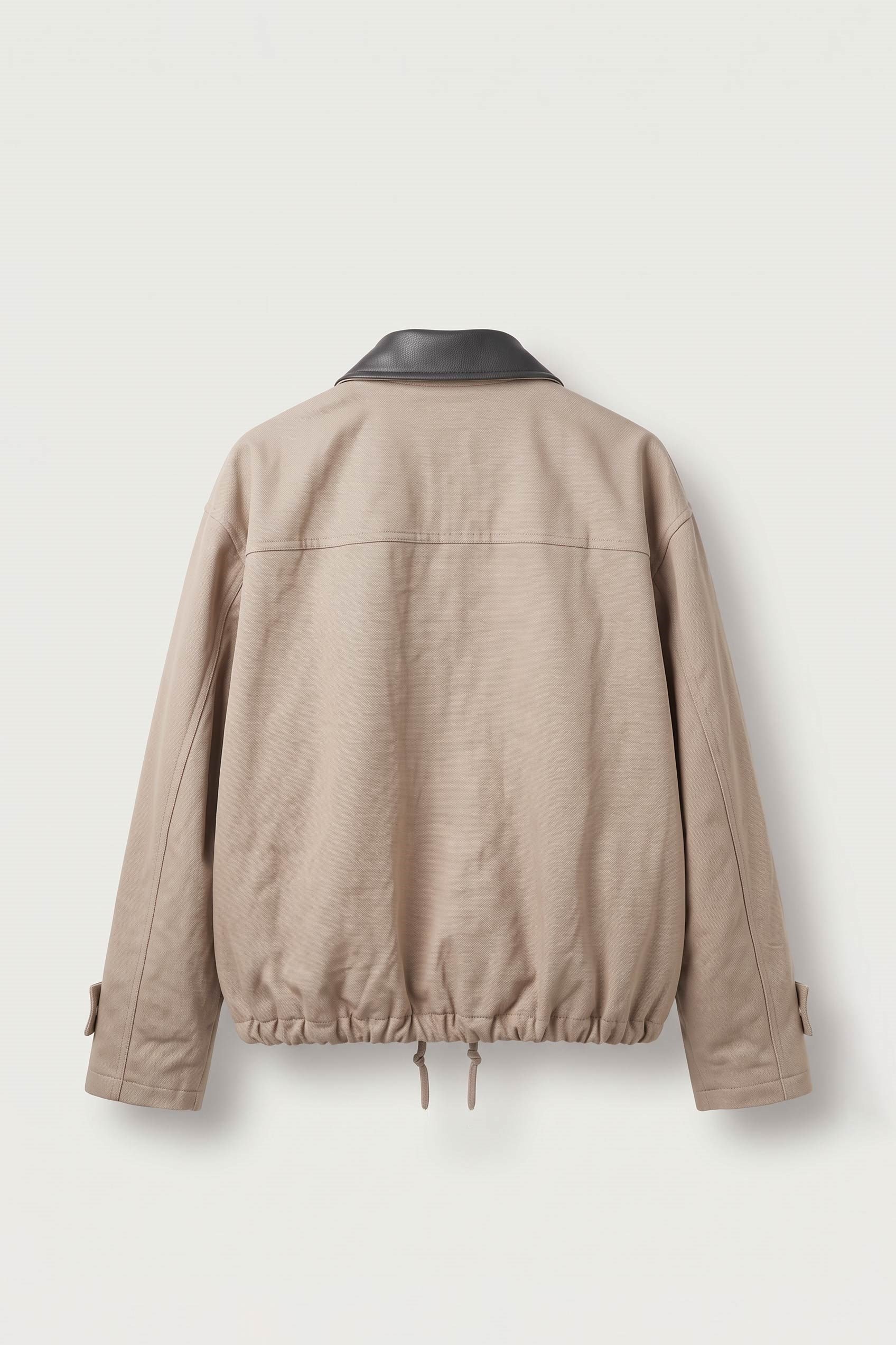 Erkek Relax Fit Gabardin Kumaş Ceket Bej