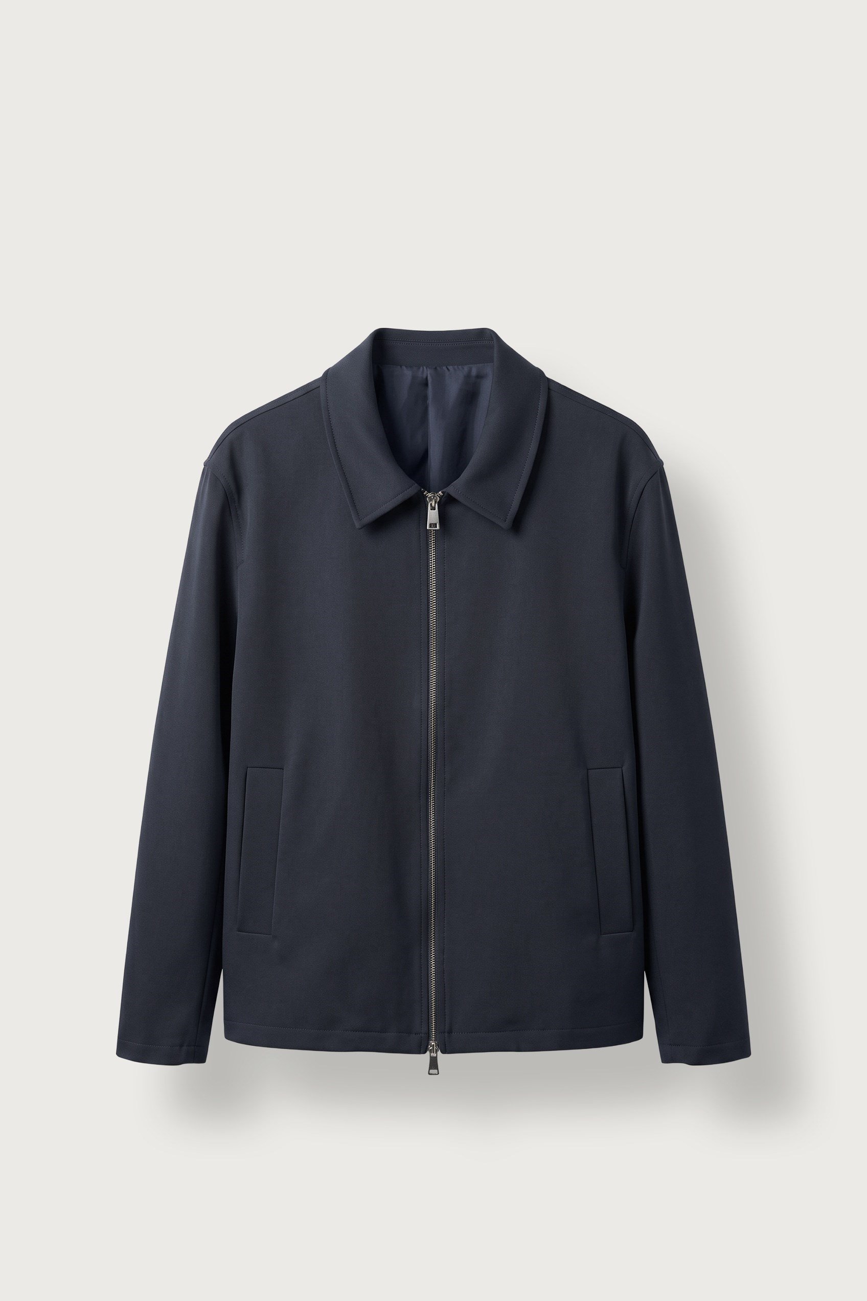 Erkek Relax Fit Premium Kalın Gabardin Ceket Lacivert