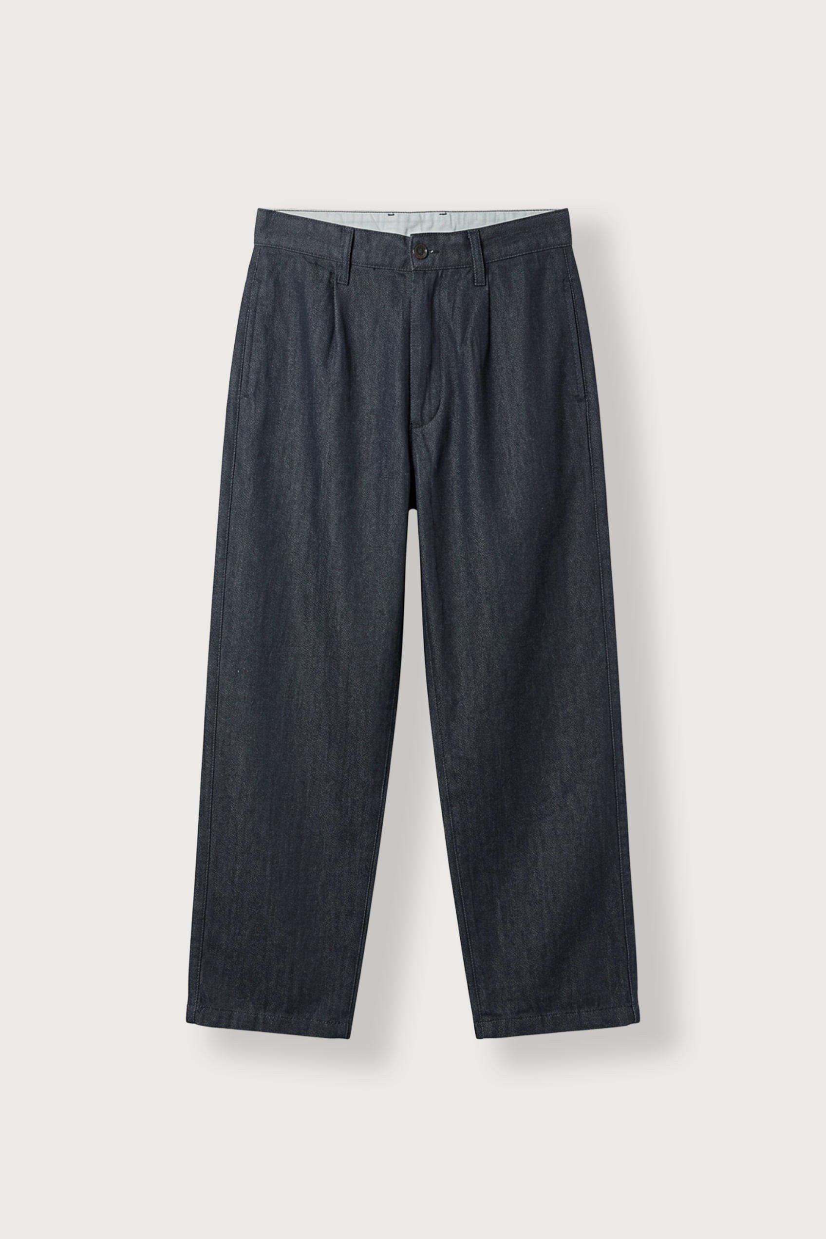Erkek Relax Fit Rahat Kesim Jean Pantolon Koyu Lacivert