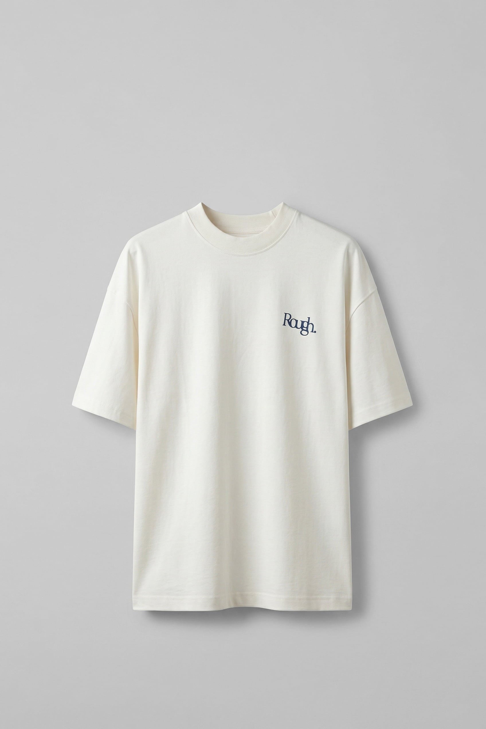 Erkek Süper Oversize Antik Figür Baskılı Premium T-Shirt Ekru