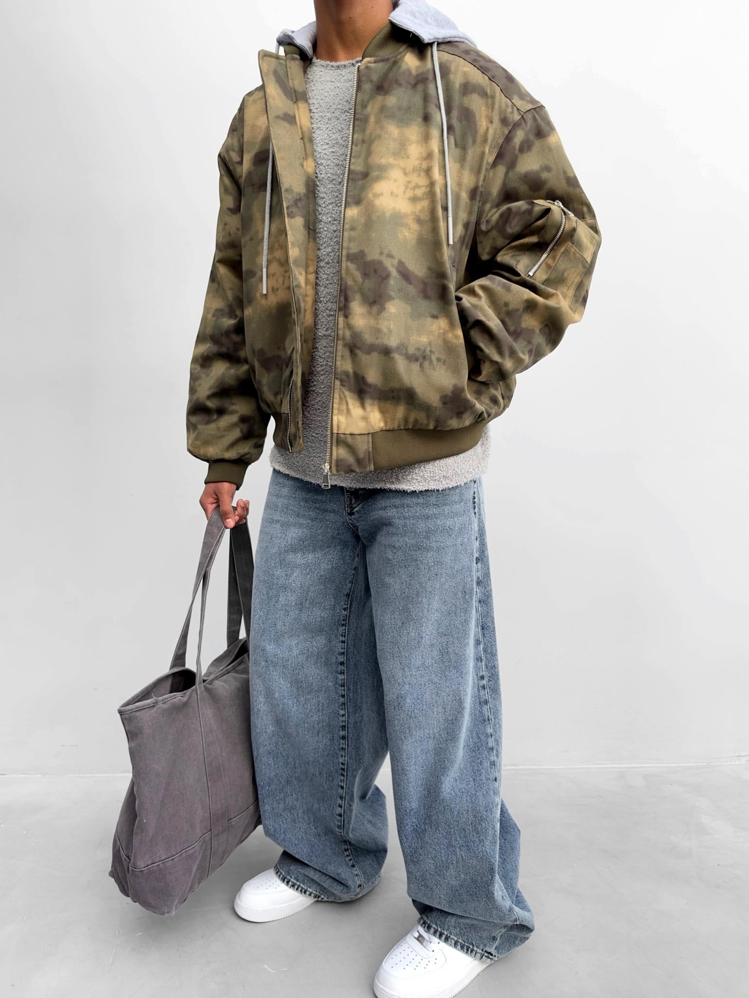 Oversize Old School Baggy Jean Mavi
