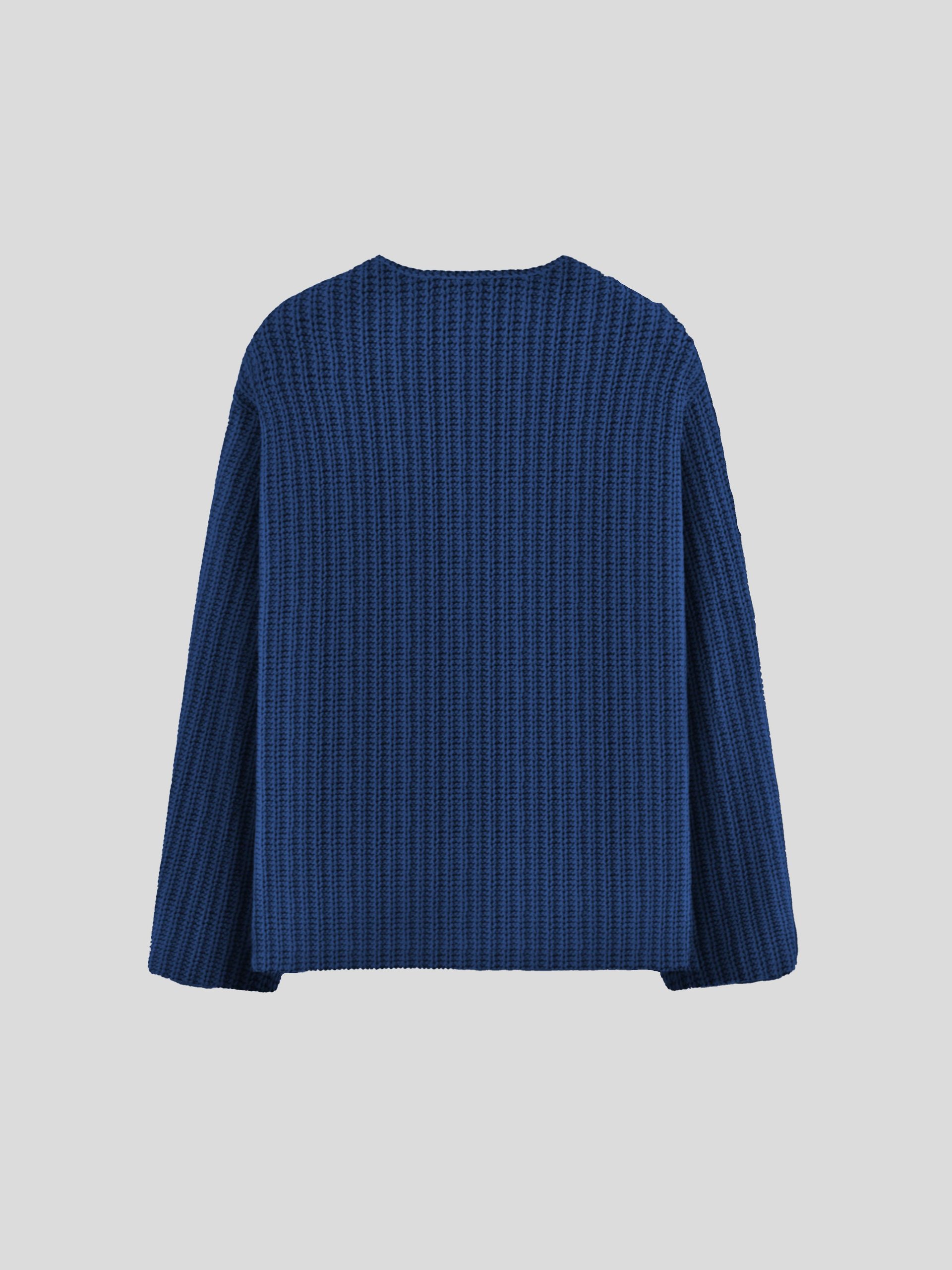 Oversize V Yaka Kazak Indigo