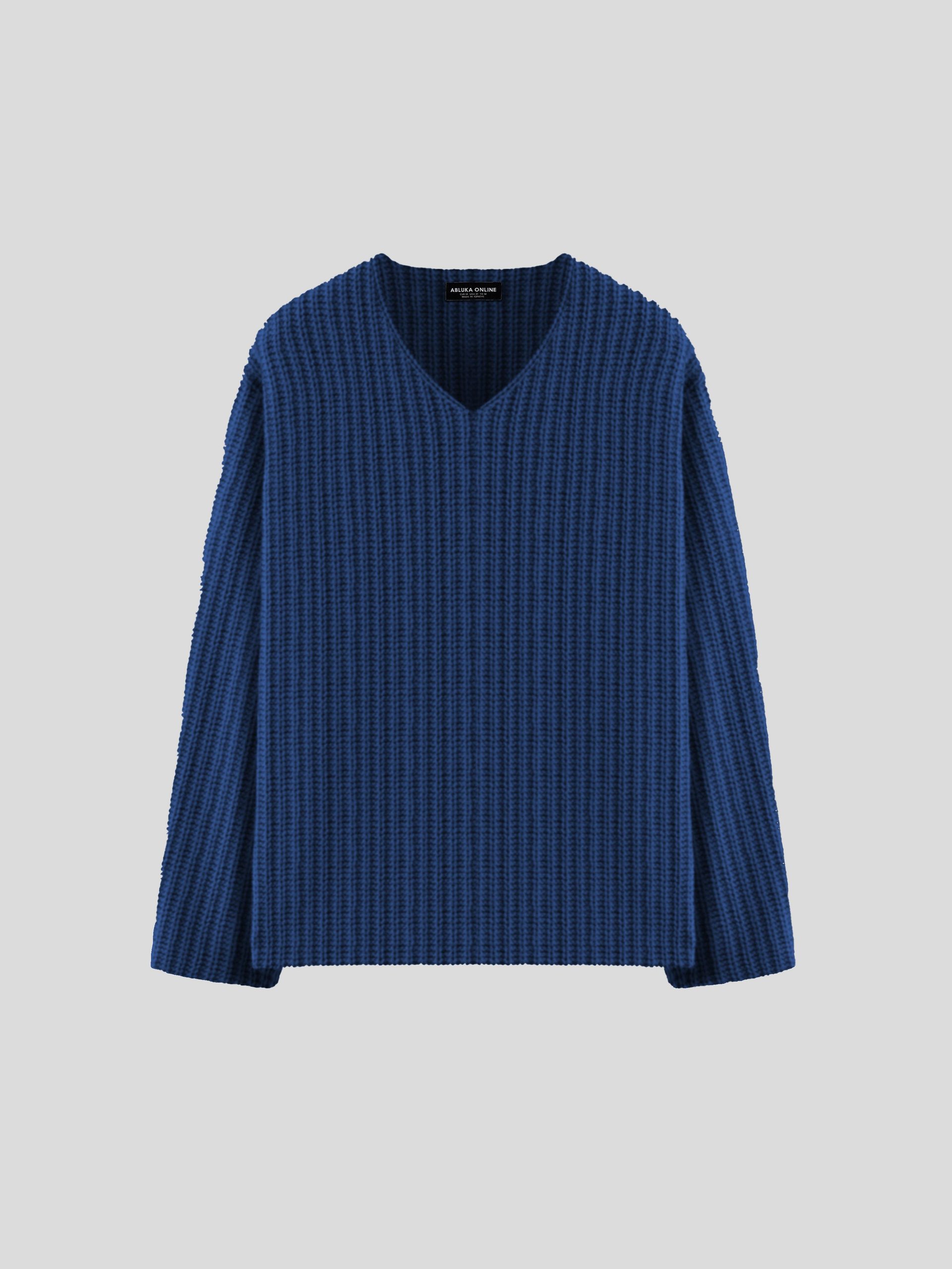 Oversize V Yaka Kazak Indigo