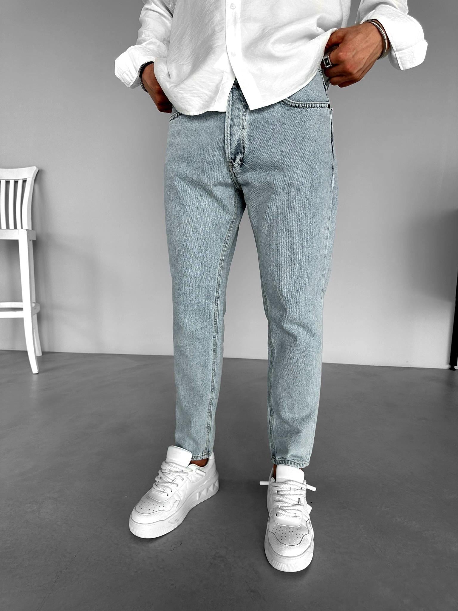 Slim Fit %100 Pamuk Jean Pantolon Açık Mavi