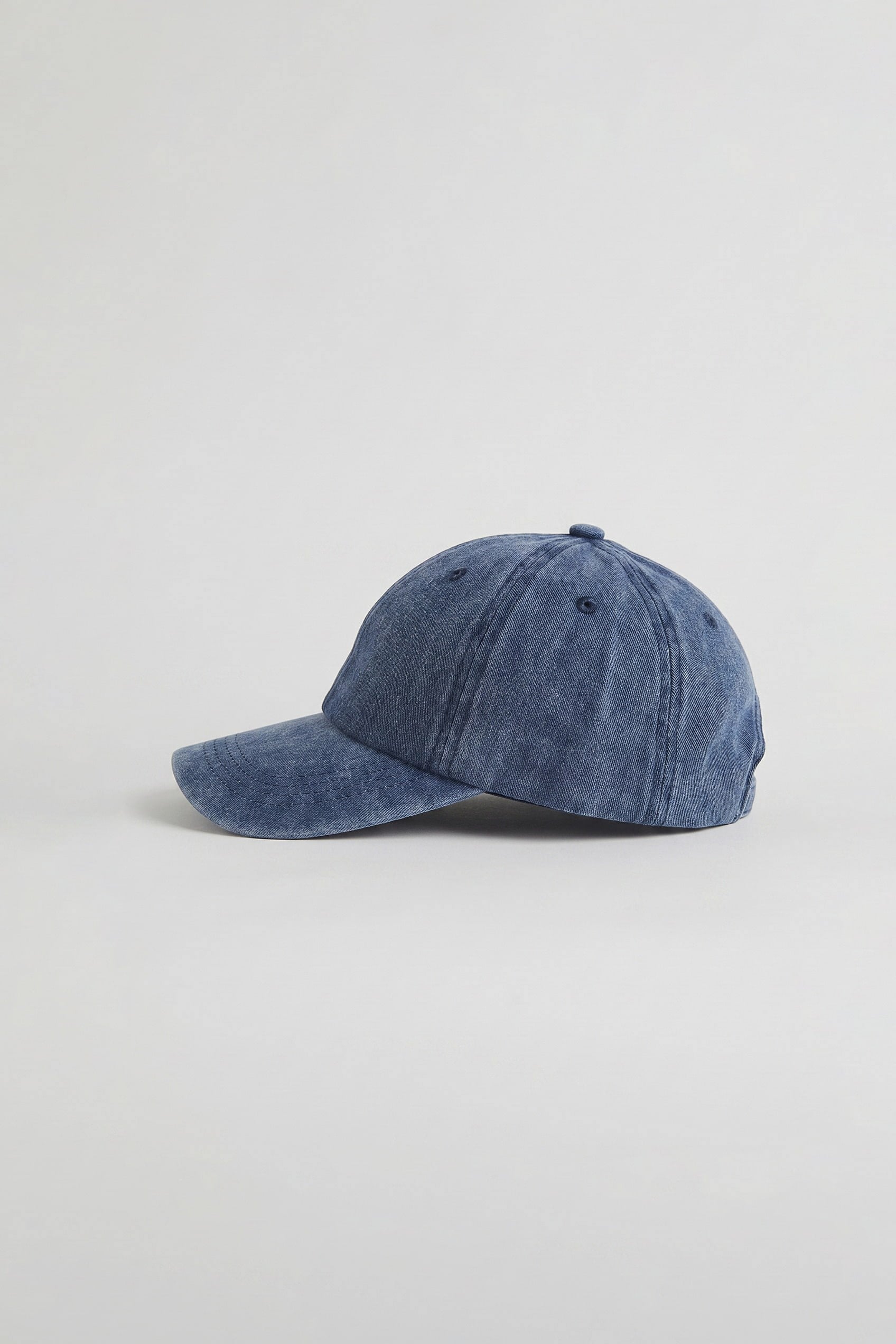 Unisex Basic Yıkamalı Beyzbol Şapka Lacivert