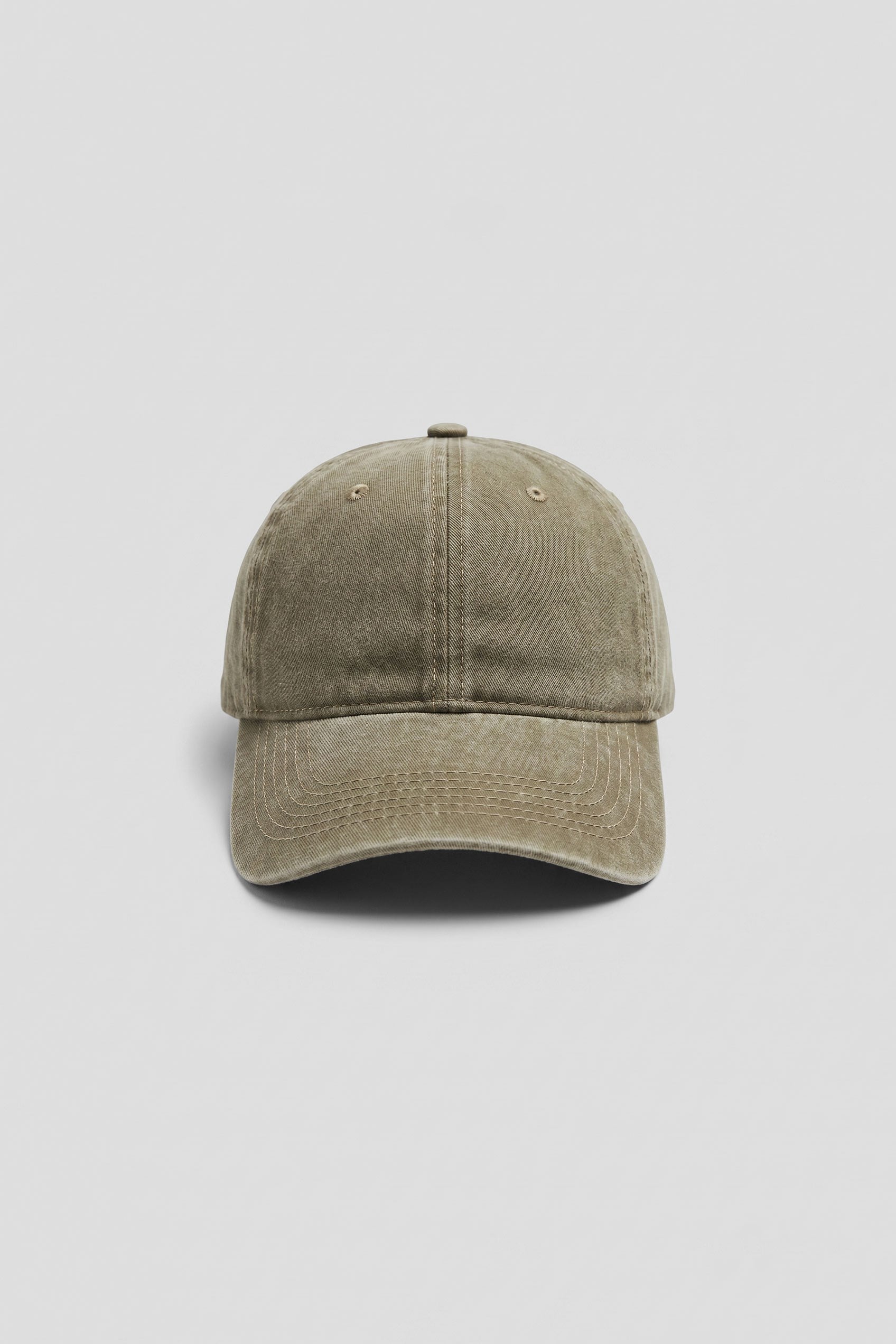 Unisex Basic Yıkamalı Beyzbol Şapka Vizon