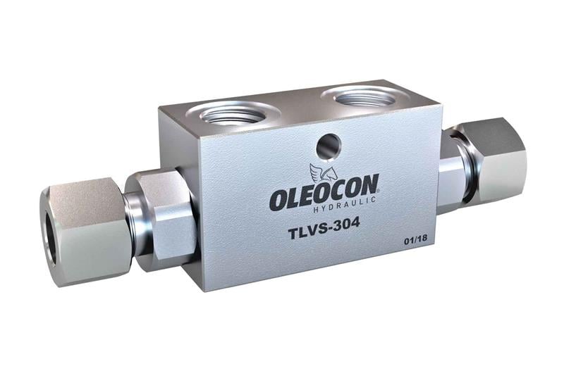 10 GÖVDE M18X1,5 SOMUNLU İKİZ KİLİTLEME VALFİ