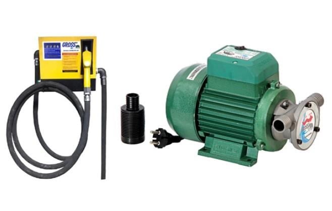 12 Volt Açık Kabinli Mazot Aktarma Seti