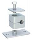 214G0 6MM ALÜMİNYUM ÇİFT PLAKALI MONTAJ DELİKLİ KELEPÇE