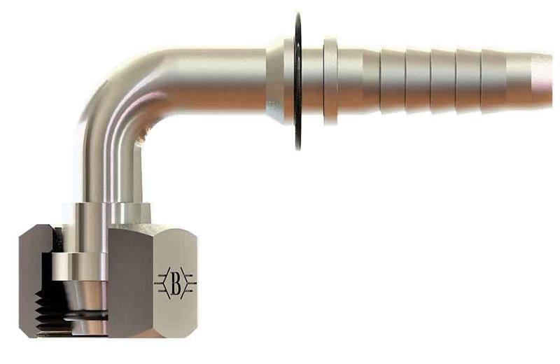 3/16 M14X1,5 6S METRİK SOMUNLU 90° O-RİNG RAKOR