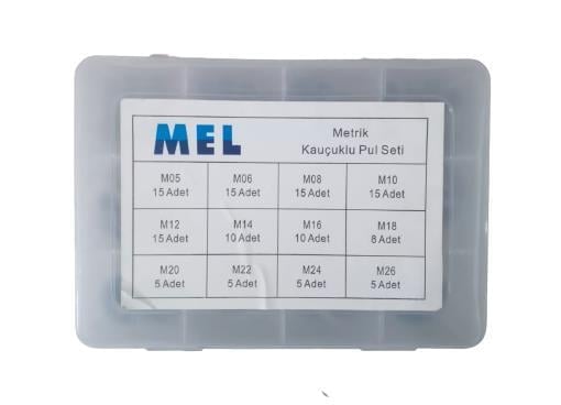 BOX-B METRIK KAUÇUKLU PUL SET BONDED SEAL KIT