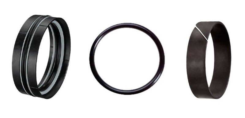 Gdc-pv-y110k Silindir Çelik Piston Tek Yataklamalı Vidalı Tip Keçesi