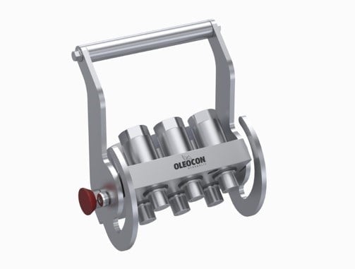 H6AP SERİSİ ERKEK (SABİT) ÇOKLU BAĞLANTI, 6X10 GÖVDE - M22X1,5 BAĞLANTI
