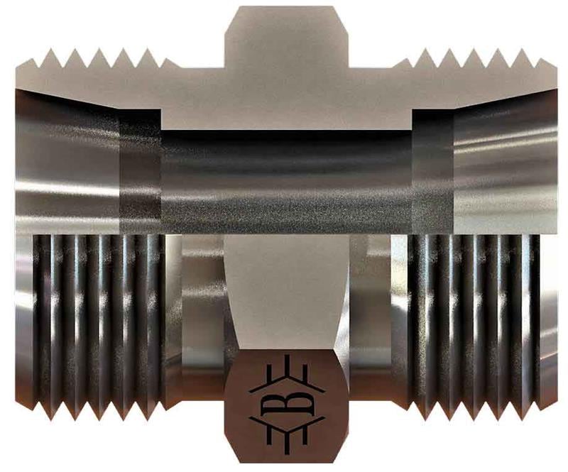 M10X1 6LL METRİK  ARA NİPEL RAKOR