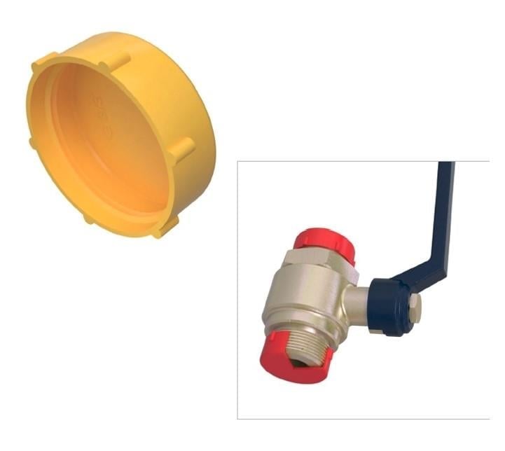 M10X2,5 VİDALI KAPAK