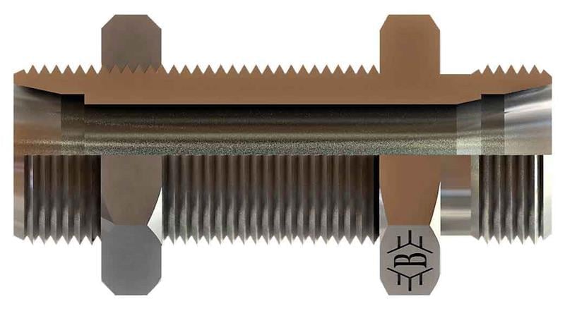 M14X1,5 6S METRİK PERDE GEÇİŞ NİPEL
