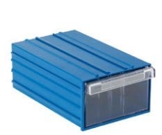 MAVİ ŞEFFAF 120X80X200 PLS ÇEKMECELİ KUTU