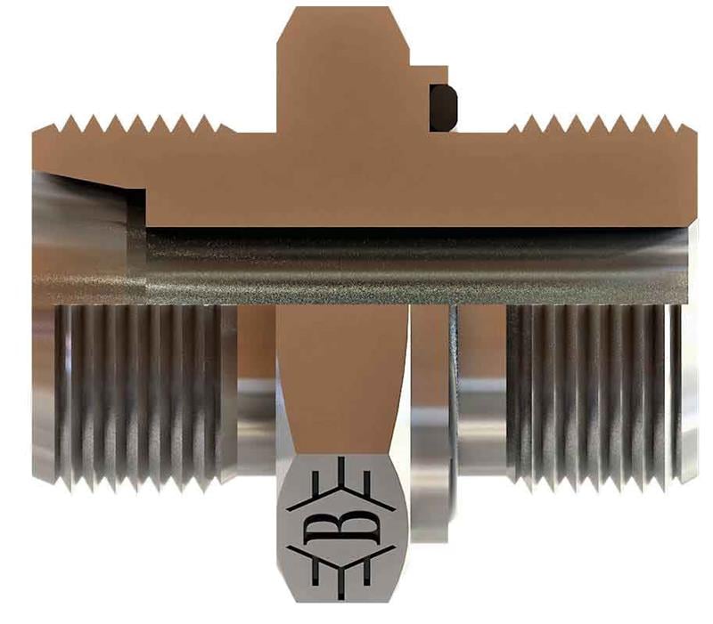 R1/2-14 M20X1,5 12S BSP BLOK-METRİK 24 NİPEL (  PERFLEXLİ  )