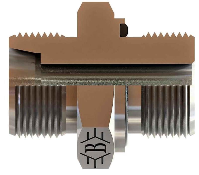 R1/8-28 M10X1 6LL BSP BLOK-METRİK 24 NİPEL (  PERFLEXLİ  )