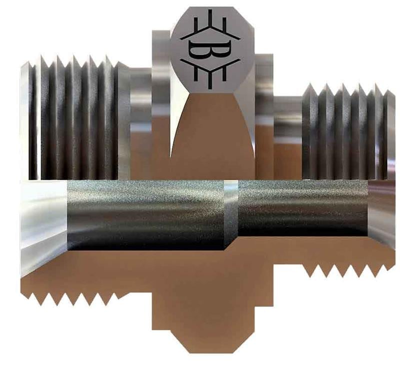 R1/8-28 R1/4-19 BSP 60-BSP 60 ORANTILI NİPEL