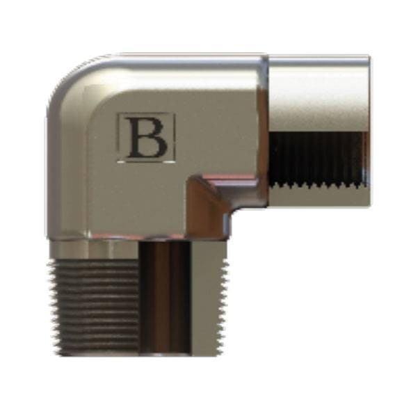 R3/8-19 Npt R3/8-19 Bsp Kuyruklu Dirsek