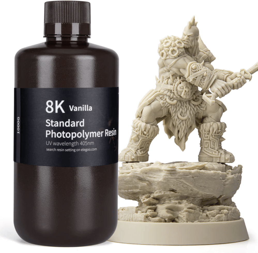 ELEGOO 8K Standart Fotopolimer Reçine Vanila 1 Kg