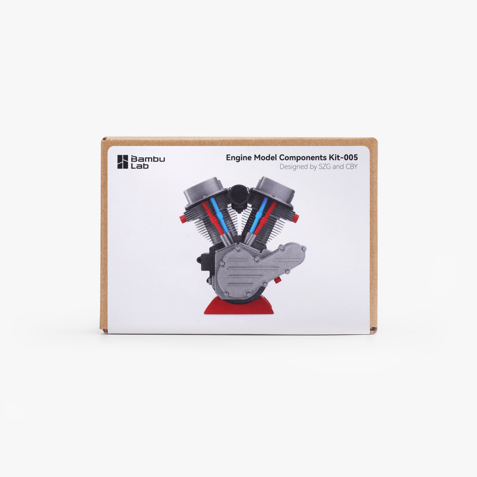 Engine Model Components Kit-005 | Mekanik Motor Model Parça Seti | Eğitim ve Hobi İçin