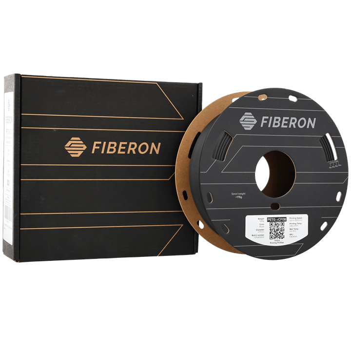 Fiberon PETG-rCF08 Siyah Filament