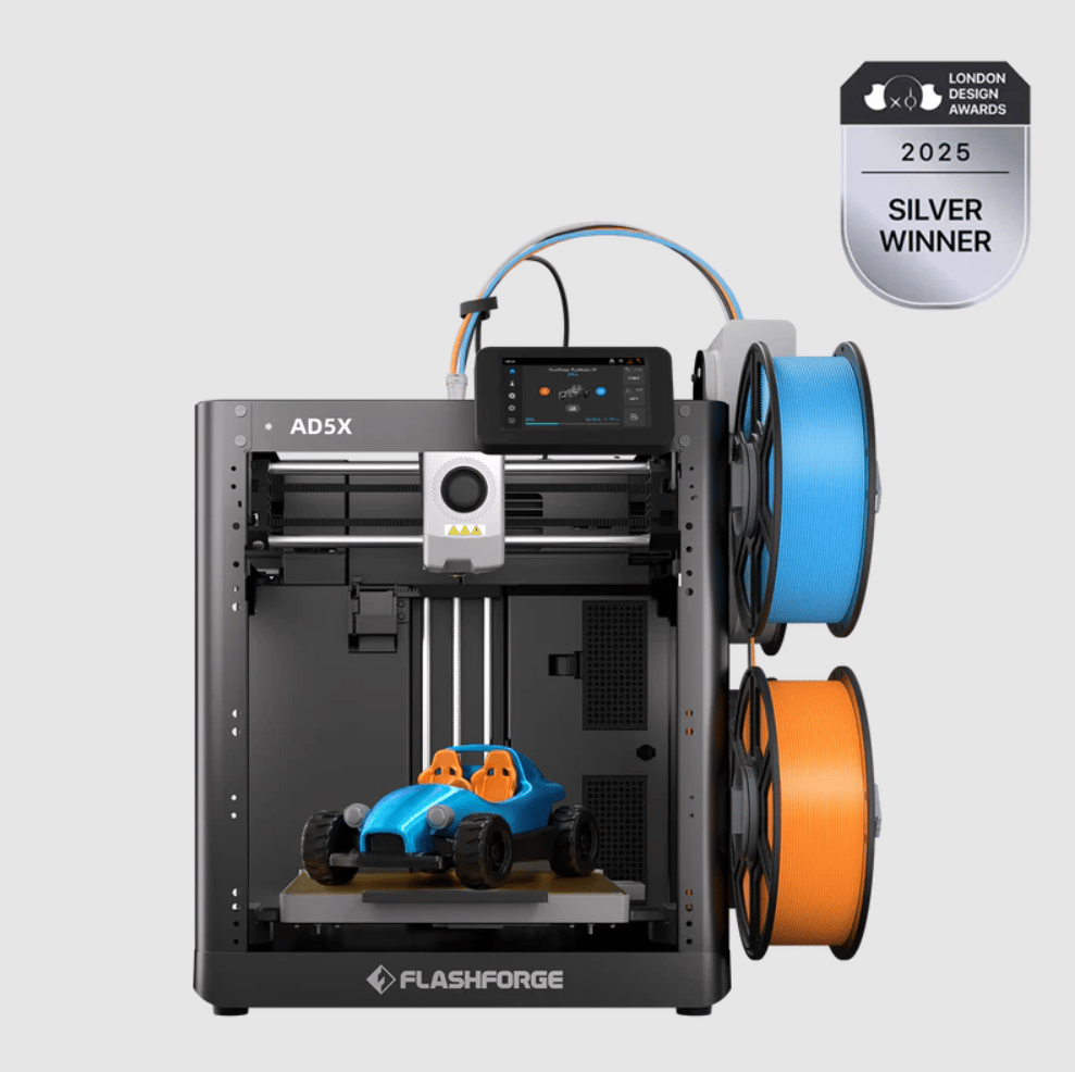 Flashforge Adventurer 5X 3D Yazıcı | Kamera Kiti ve 3 Adet Filament Hediye