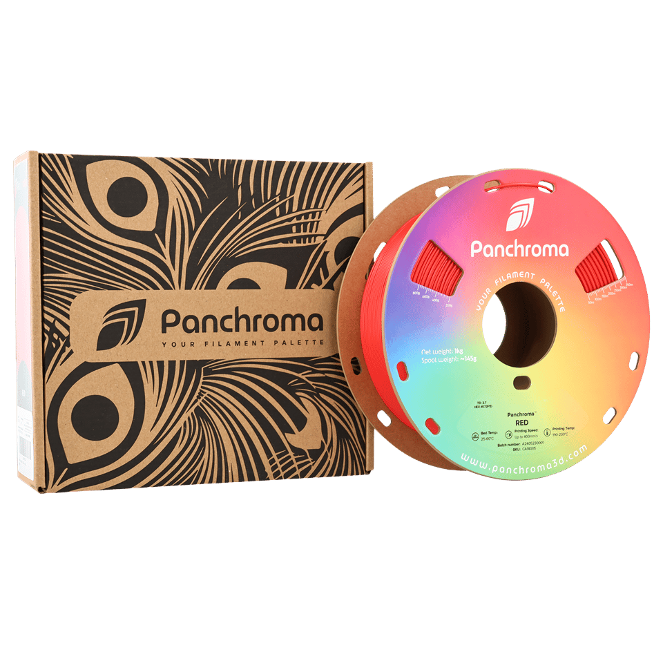 Panchroma CoPE Filament Kırmızı – Hızlı 3D Baskı