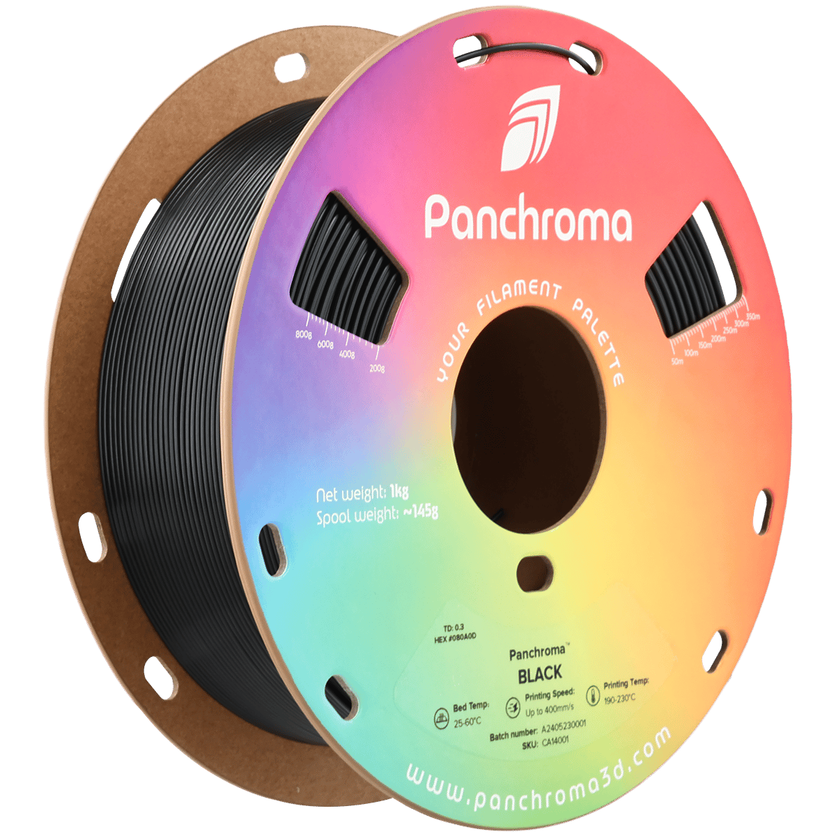 Panchroma CoPE Filament Siyah – Hızlı 3D Baskı