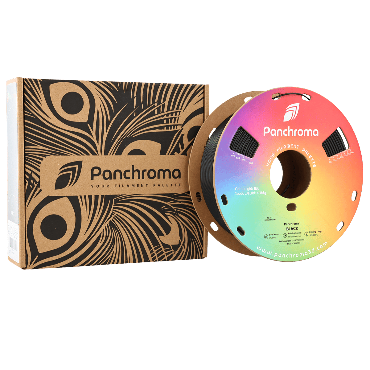Panchroma CoPE Filament Siyah – Hızlı 3D Baskı