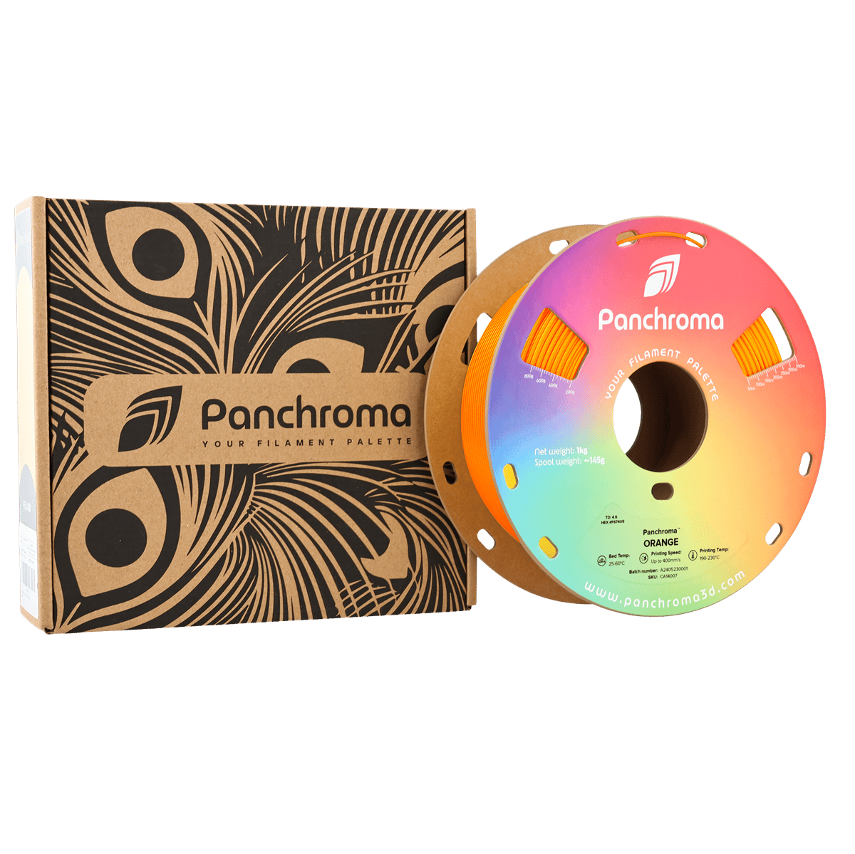 Panchroma CoPE Filament Turuncu – Hızlı 3D Baskı