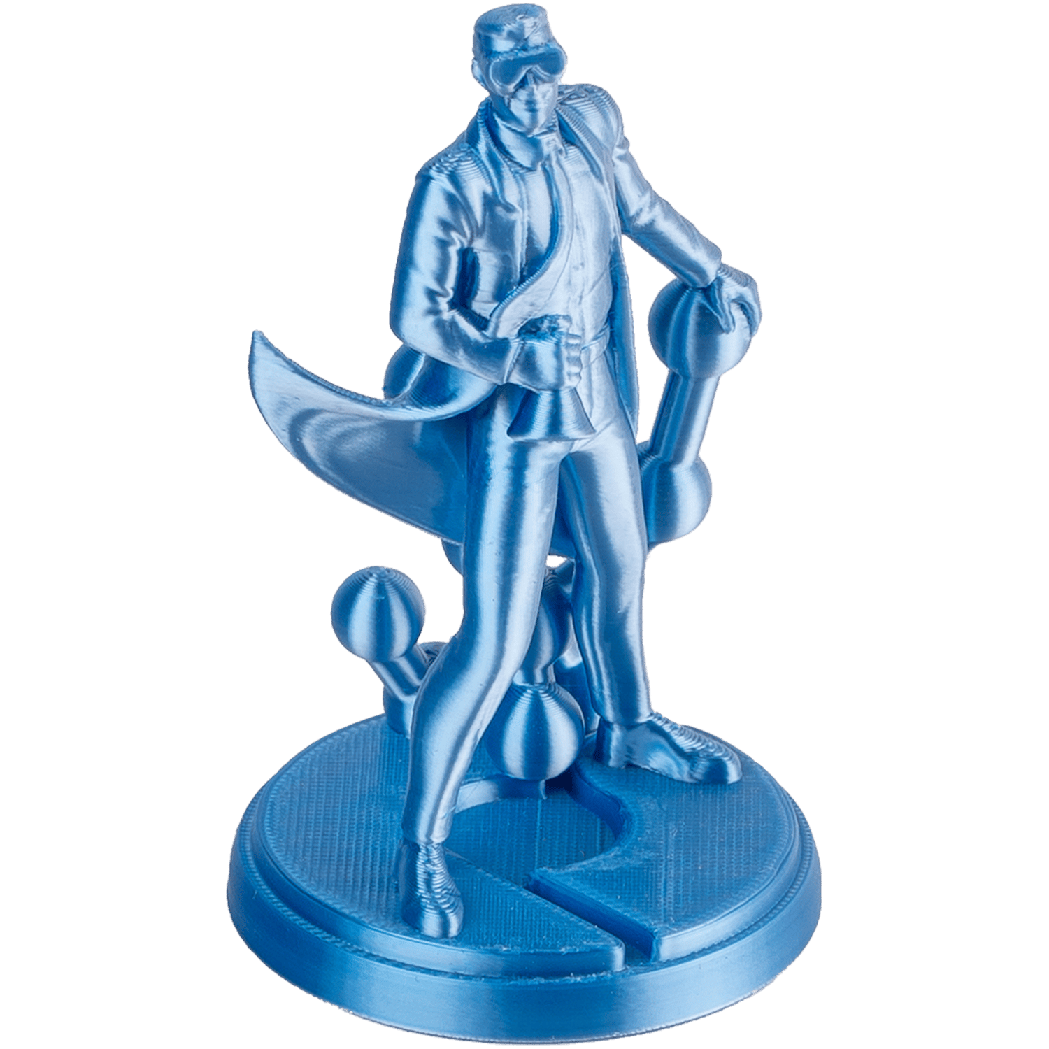 Panchroma Dual Silk Beluga PLA Filament | Gümüş – Mavi