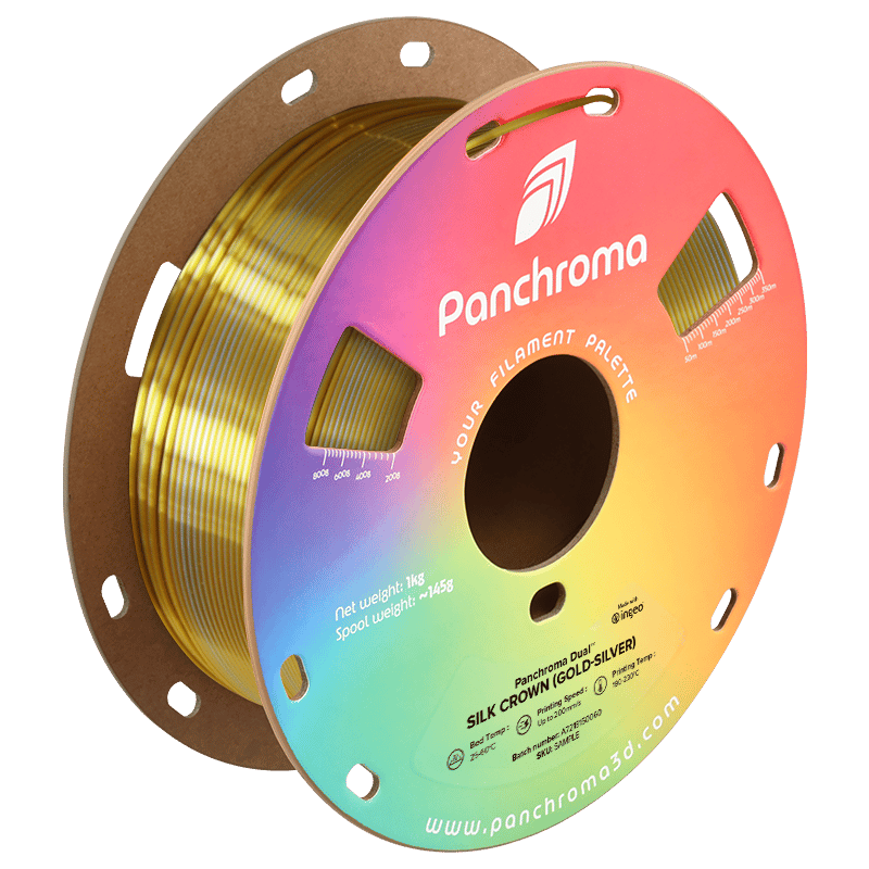 Panchroma Dual Silk Crown PLA | Altın - Gümüş