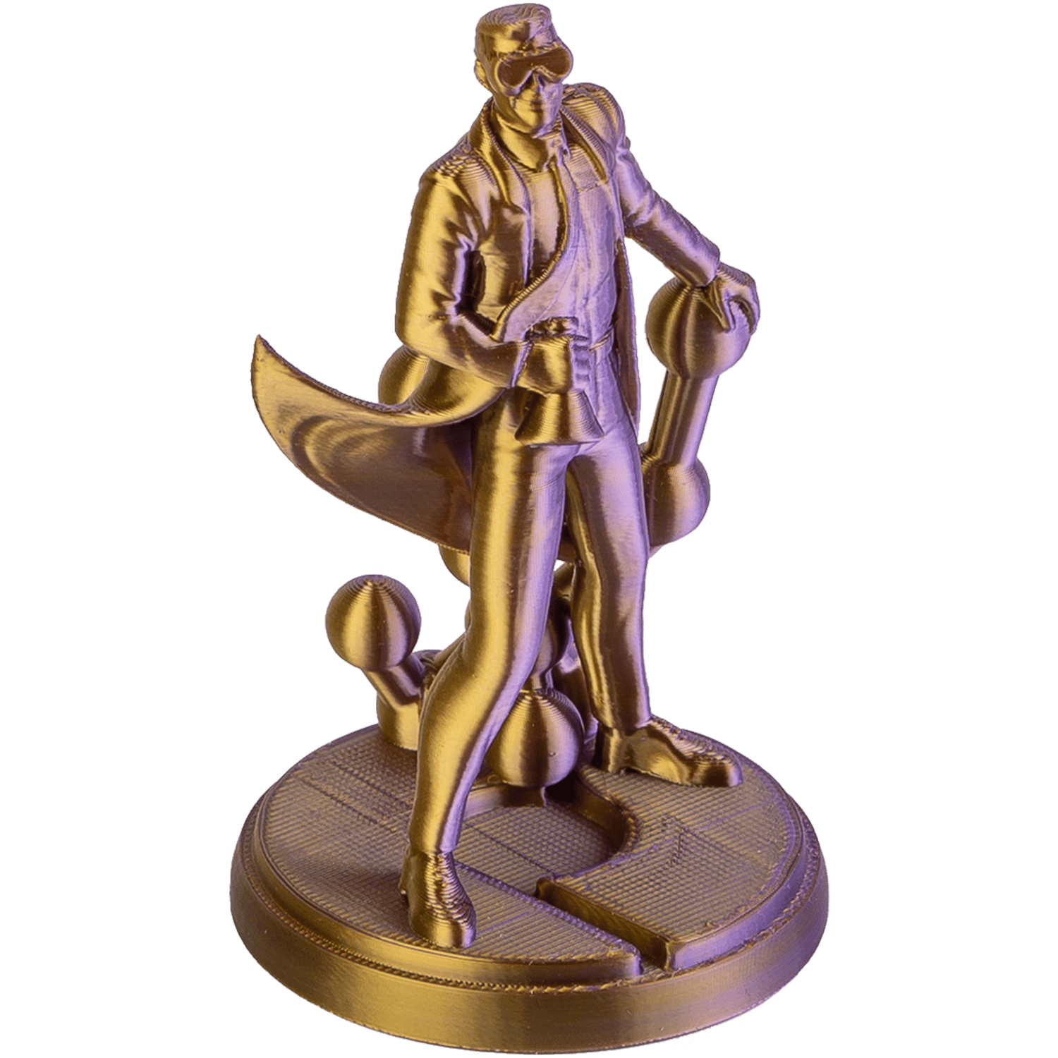 Panchroma Dual Silk Sovereign PLA | Altın - Mor