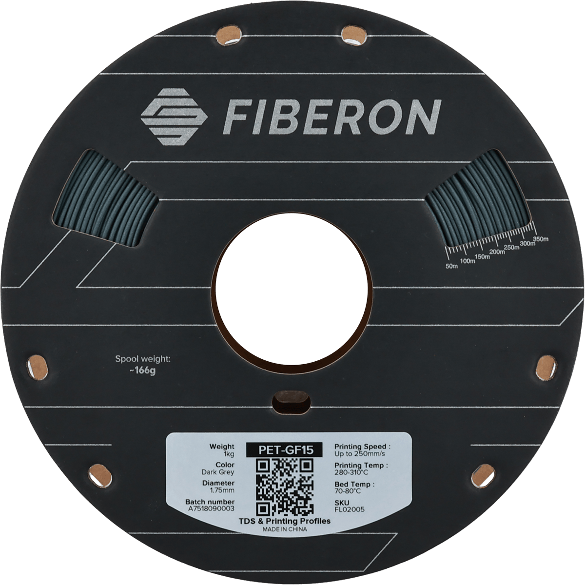 Panchroma Fiberon PET-GF15 Koyu Gri